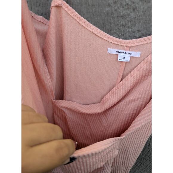 O'Neill Pink girly dress M Boho summer beach surfer skater pastel date nigh - Picture 3 of 6